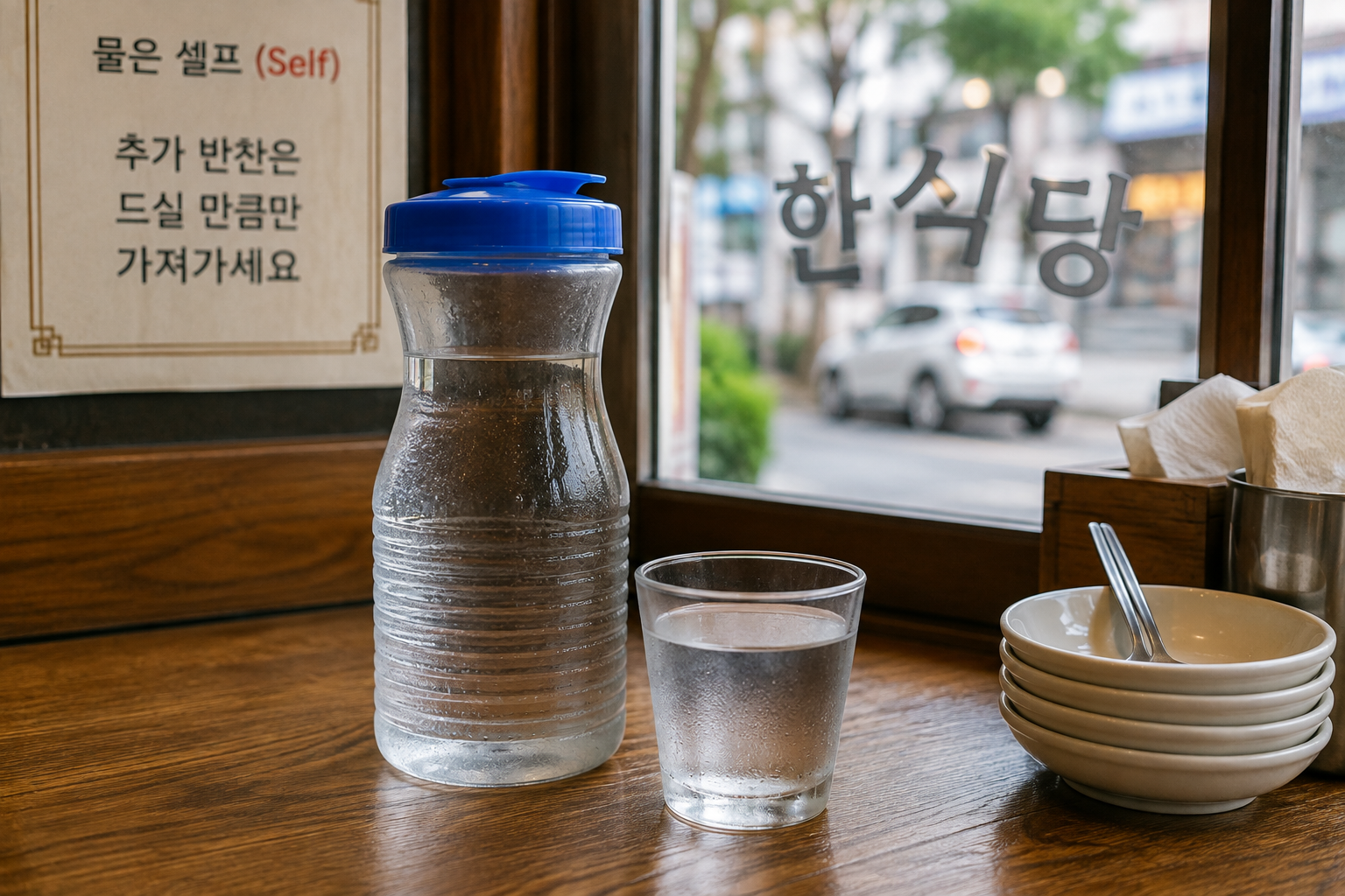 한국 식당 물