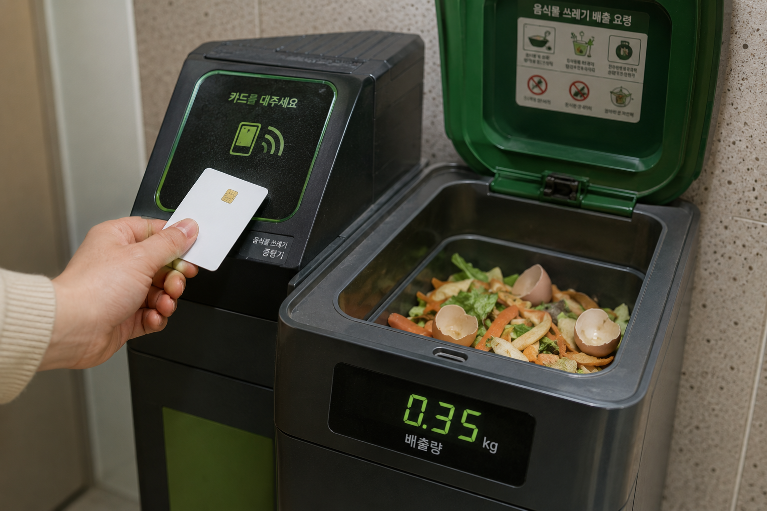 RFID 음식물쓰레기통