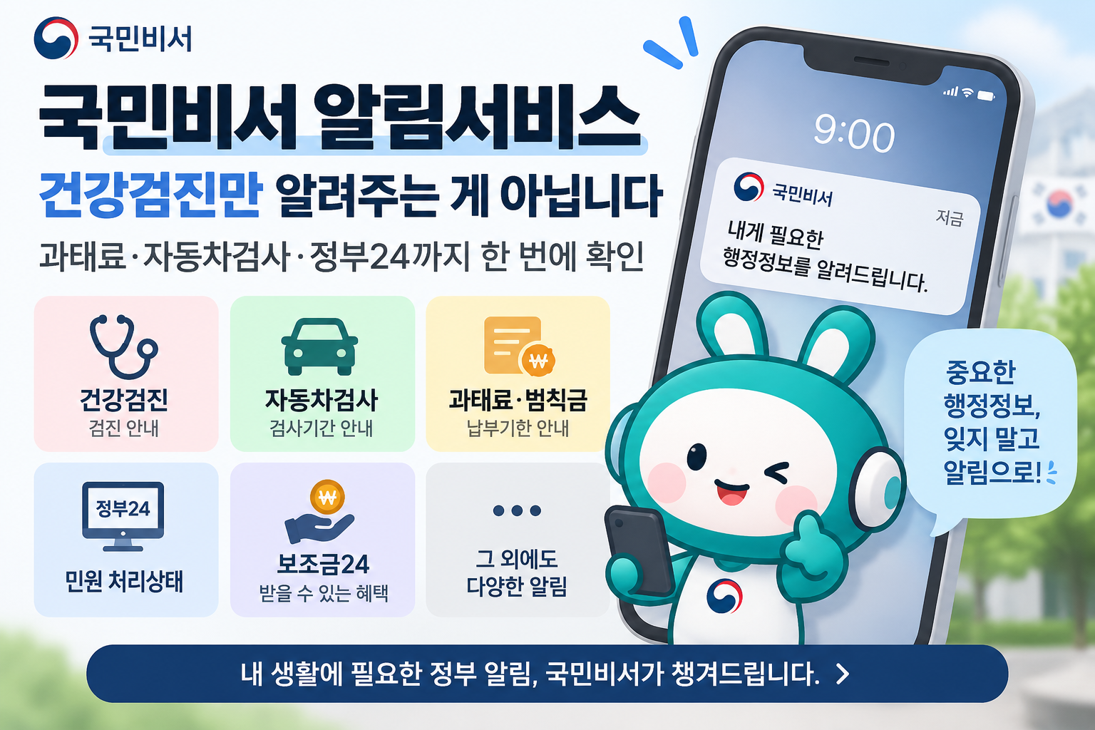 국민비서 알림서비스
