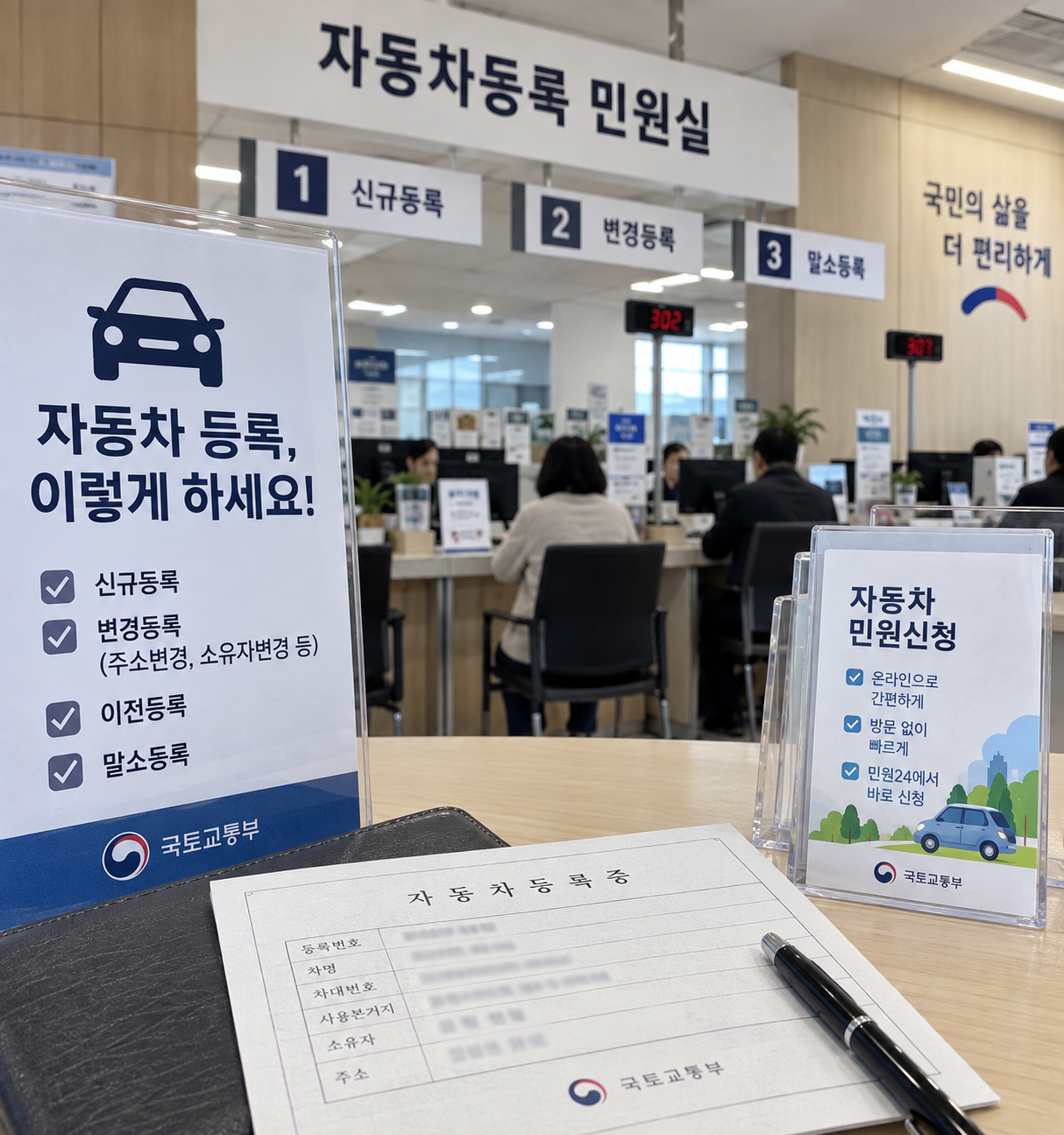 자동차 주소변경 전입신고