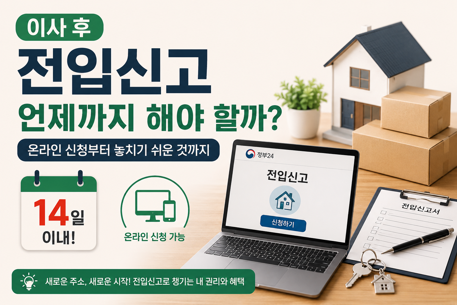 이사 후 전입신고
